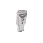 Cartucho de tinta compatível P2V72A, no.730 GY, 300ml para impressoras HP (ORINK BULK)