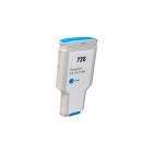 Cartucho de tinta compatível F9K17A, no.728 C, 300ml para impressoras HP (ORINK BULK)