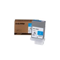 Cartucho de tinta compatível 0896B001, PFI102C, 130ml para impressoras Canon (ORINK BULK)
