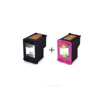 Cartucho de tinta compatível CC644EE / CC641EE, no.300XL (preto+cor) (MULTIPACK BULK) para impressoras HP