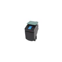 Toner recondicionado C540H1CG, 2000 páginas para impressoras Lexmark