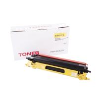 Toner compatível TN130Y, TN135Y, 4000 páginas para impressoras Brother